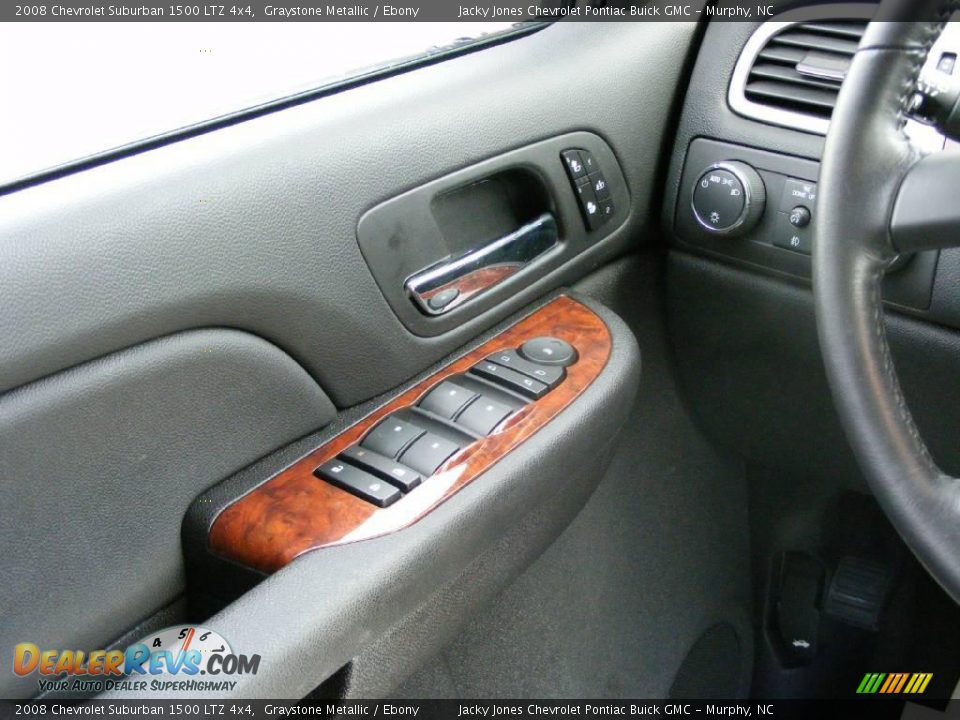 2008 Chevrolet Suburban 1500 LTZ 4x4 Graystone Metallic / Ebony Photo #13