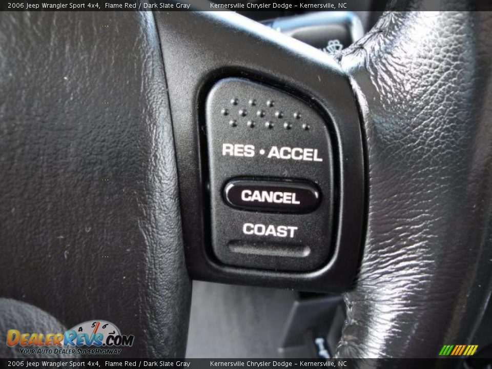 2006 Jeep Wrangler Sport 4x4 Flame Red / Dark Slate Gray Photo #26