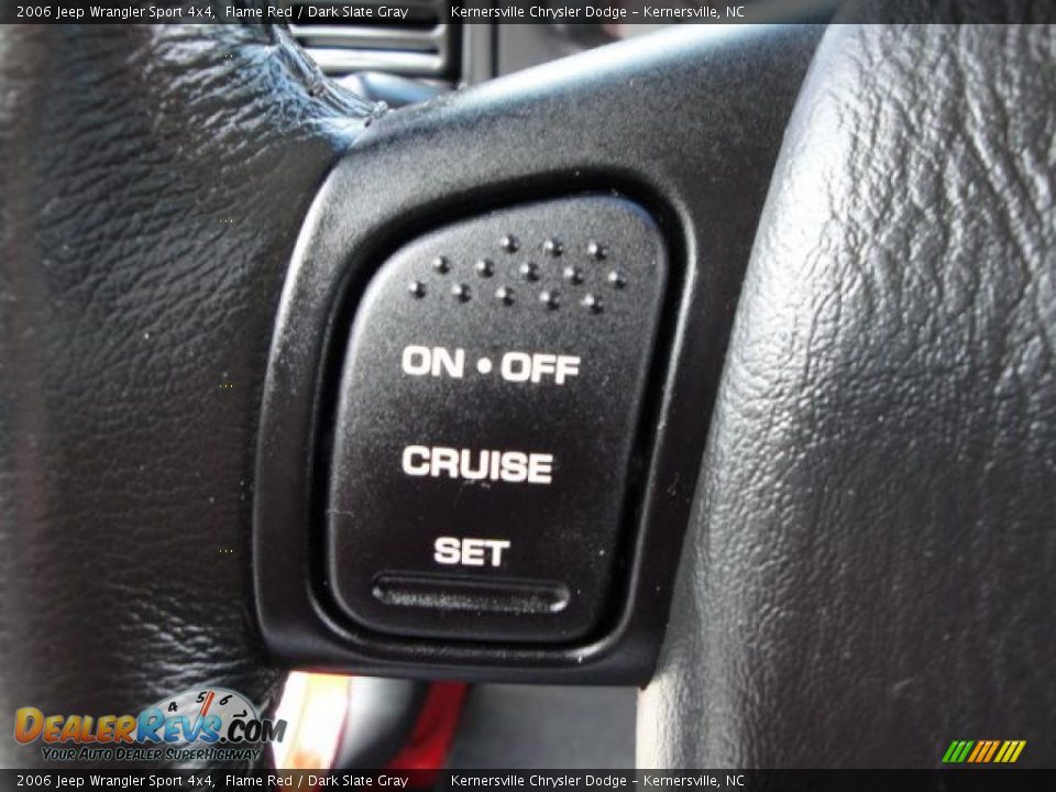 2006 Jeep Wrangler Sport 4x4 Flame Red / Dark Slate Gray Photo #27
