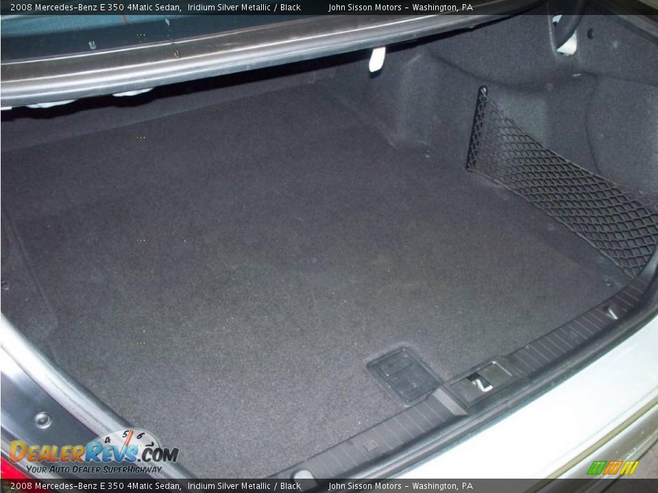 2008 Mercedes-Benz E 350 4Matic Sedan Iridium Silver Metallic / Black Photo #16