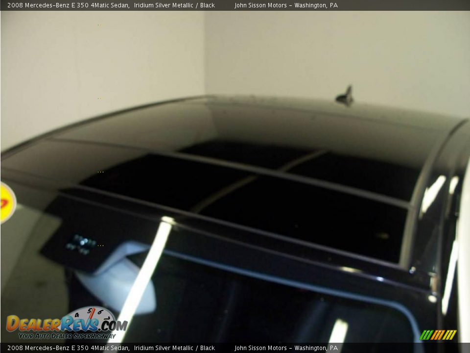 2008 Mercedes-Benz E 350 4Matic Sedan Iridium Silver Metallic / Black Photo #19