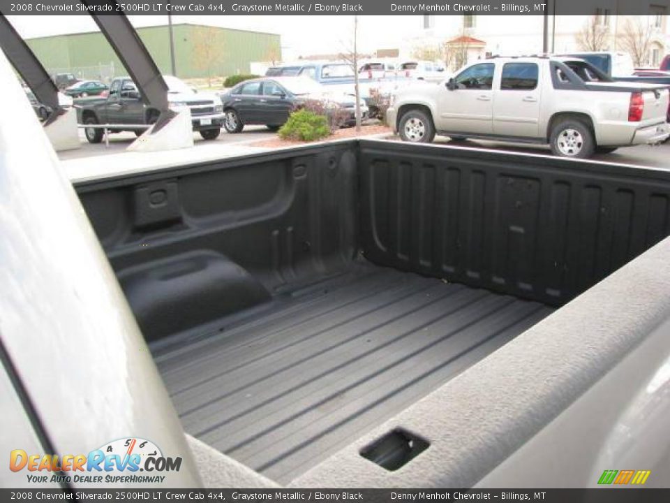 2008 Chevrolet Silverado 2500HD LT Crew Cab 4x4 Graystone Metallic / Ebony Black Photo #11