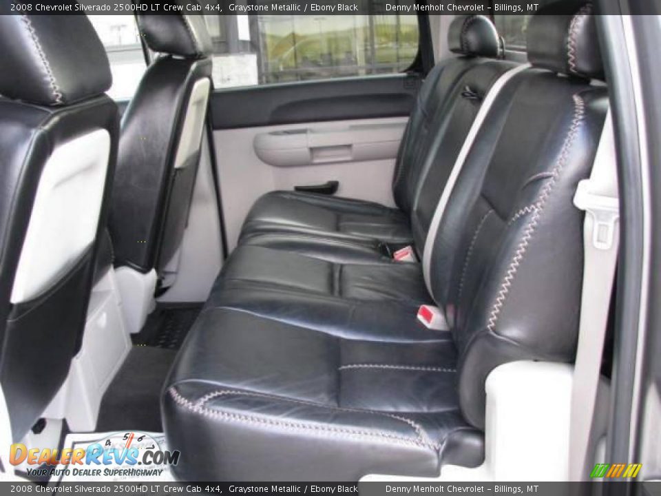 2008 Chevrolet Silverado 2500HD LT Crew Cab 4x4 Graystone Metallic / Ebony Black Photo #13