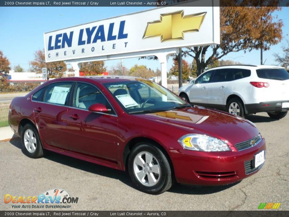 2009 Chevrolet Impala LT Red Jewel Tintcoat / Gray Photo #1