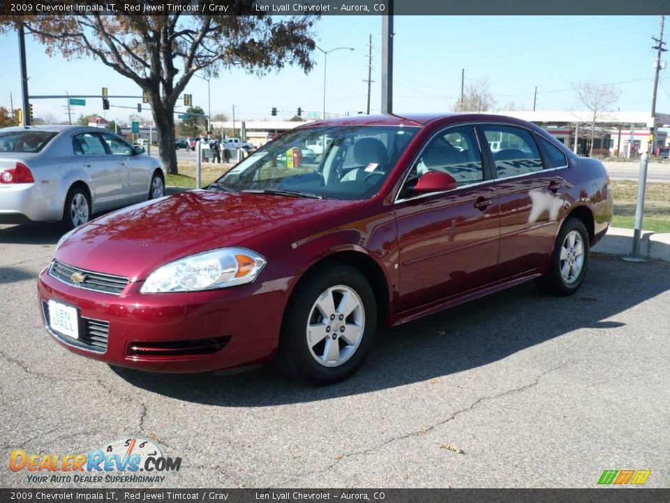 2009 Chevrolet Impala LT Red Jewel Tintcoat / Gray Photo #3