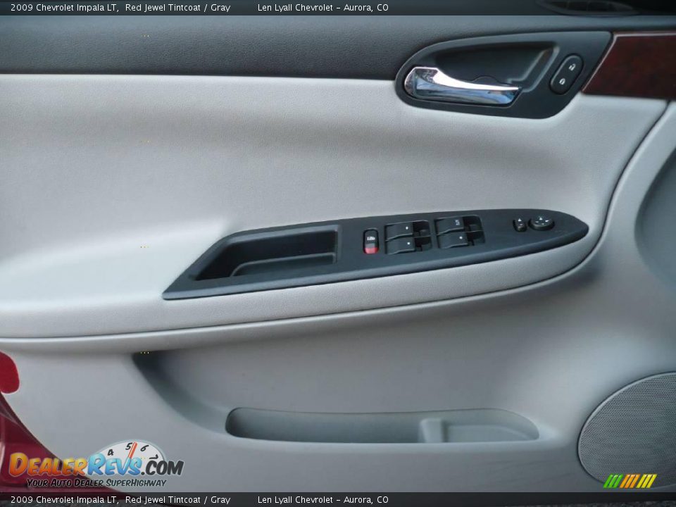 2009 Chevrolet Impala LT Red Jewel Tintcoat / Gray Photo #7