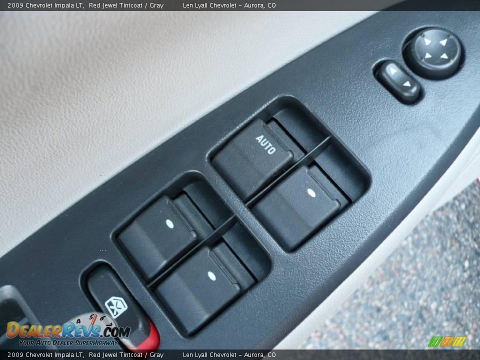 2009 Chevrolet Impala LT Red Jewel Tintcoat / Gray Photo #8