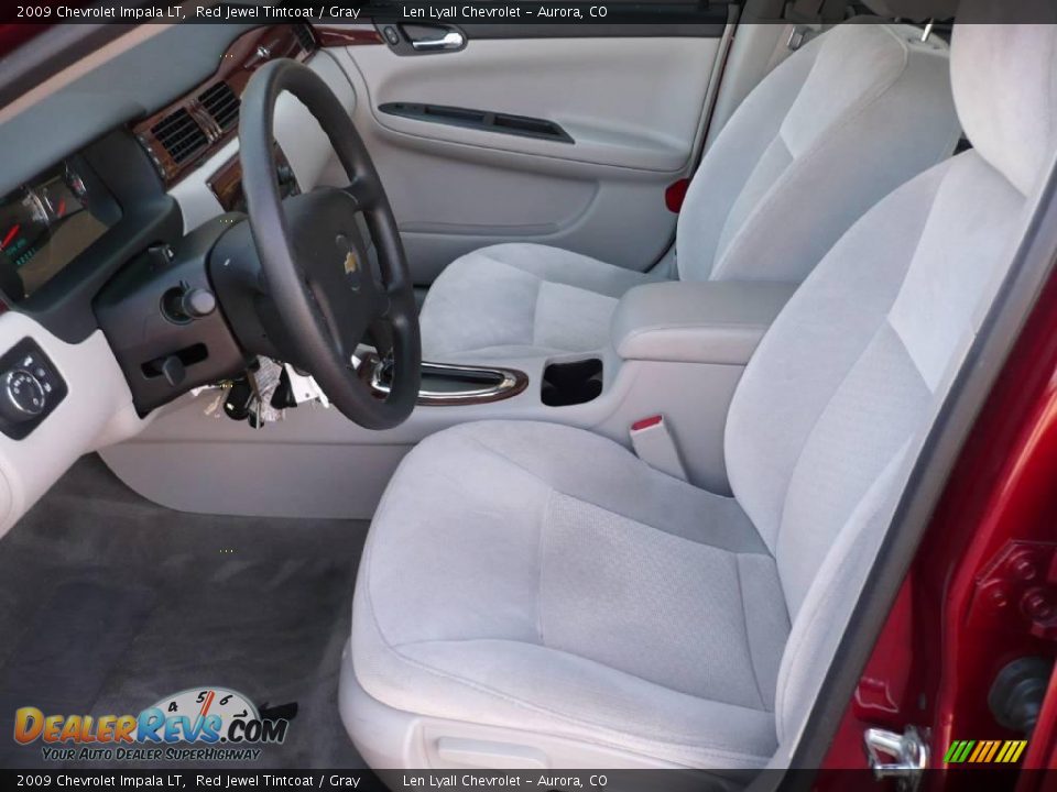 2009 Chevrolet Impala LT Red Jewel Tintcoat / Gray Photo #9