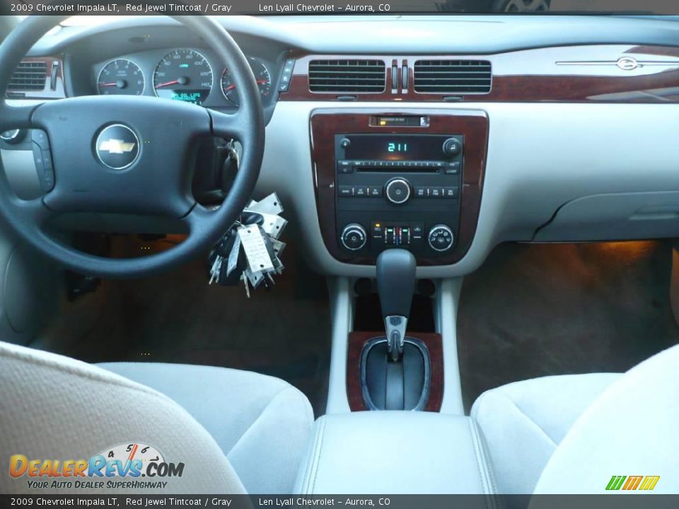 2009 Chevrolet Impala LT Red Jewel Tintcoat / Gray Photo #15