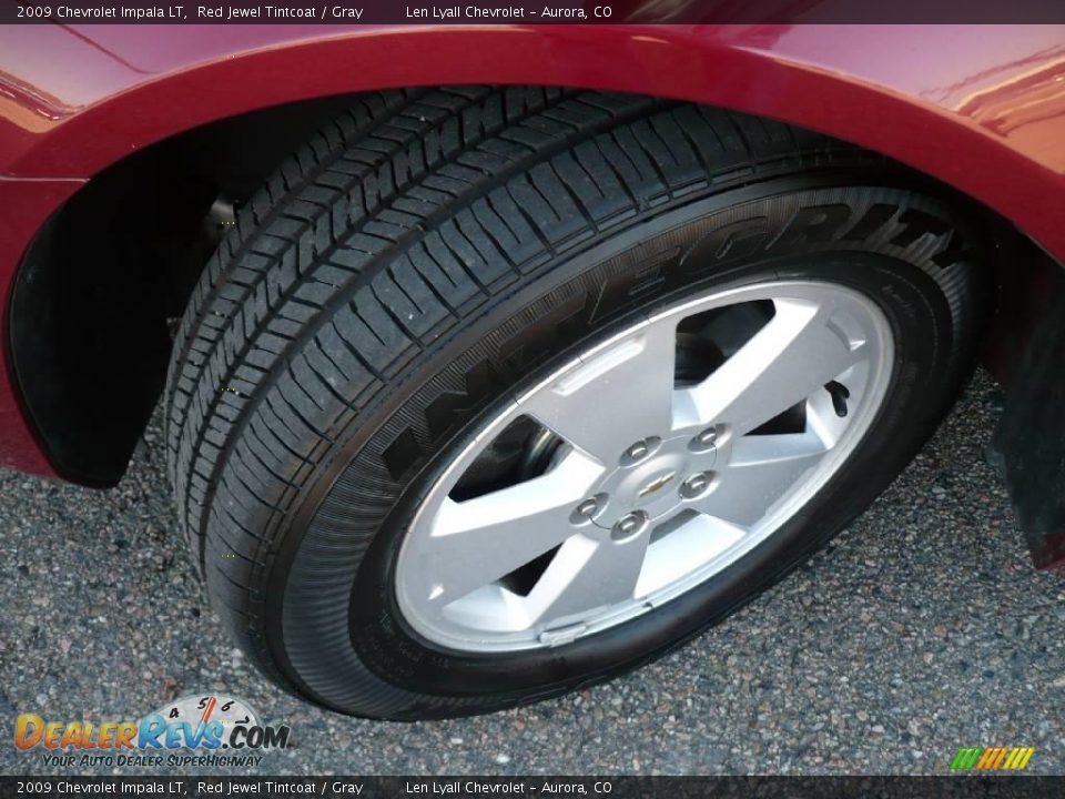 2009 Chevrolet Impala LT Red Jewel Tintcoat / Gray Photo #21