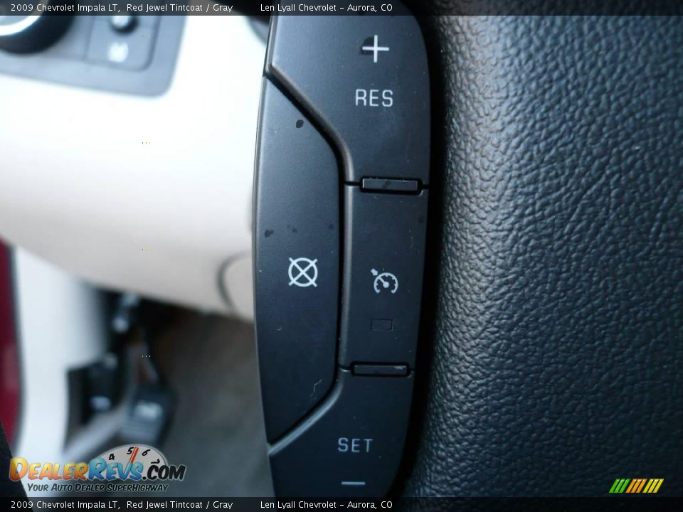 2009 Chevrolet Impala LT Red Jewel Tintcoat / Gray Photo #23