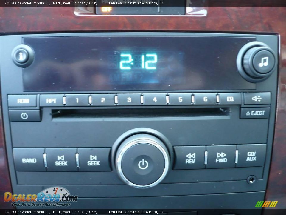 2009 Chevrolet Impala LT Red Jewel Tintcoat / Gray Photo #25