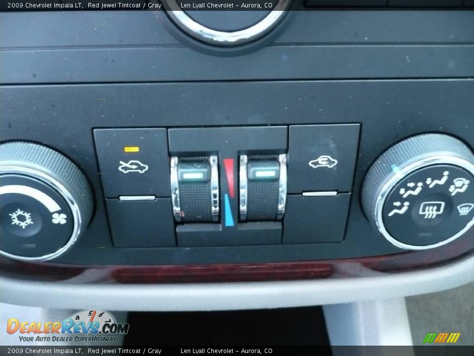 2009 Chevrolet Impala LT Red Jewel Tintcoat / Gray Photo #26