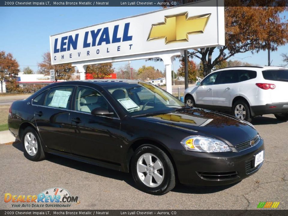 2009 Chevrolet Impala LT Mocha Bronze Metallic / Neutral Photo #1