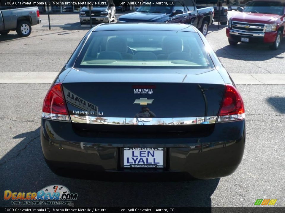 2009 Chevrolet Impala LT Mocha Bronze Metallic / Neutral Photo #5