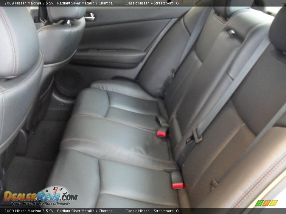 2009 Nissan Maxima 3.5 SV Radiant Silver Metallic / Charcoal Photo #19