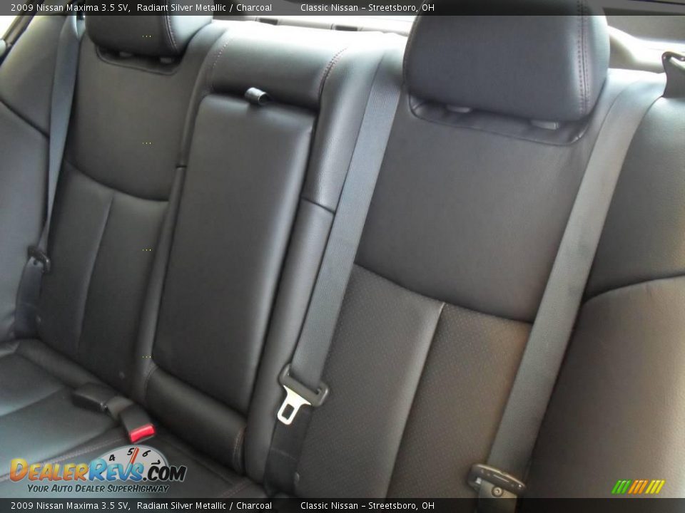 2009 Nissan Maxima 3.5 SV Radiant Silver Metallic / Charcoal Photo #20