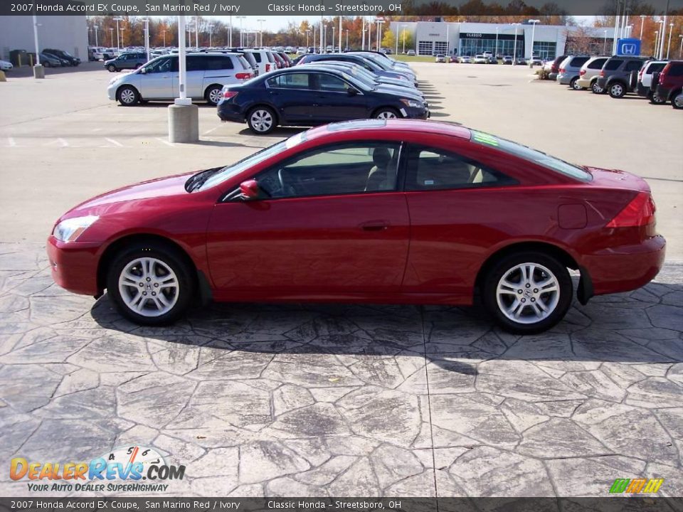 2007 Honda accord san marino red #4