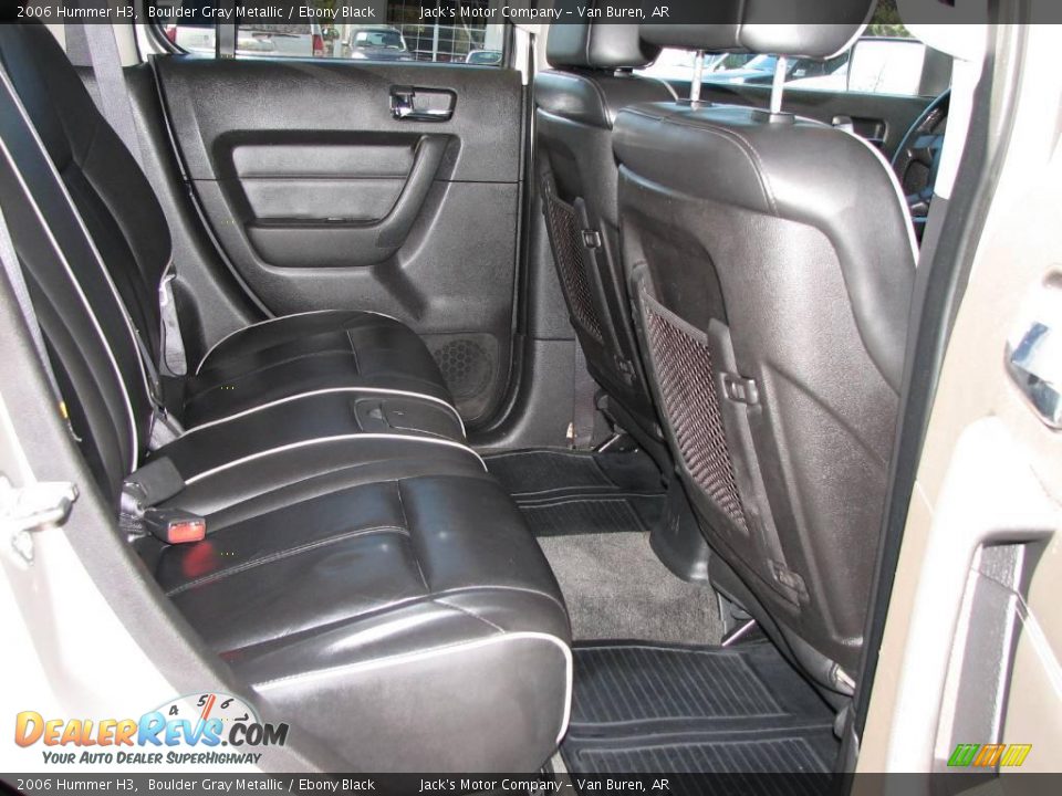 2006 Hummer H3 Boulder Gray Metallic / Ebony Black Photo #10