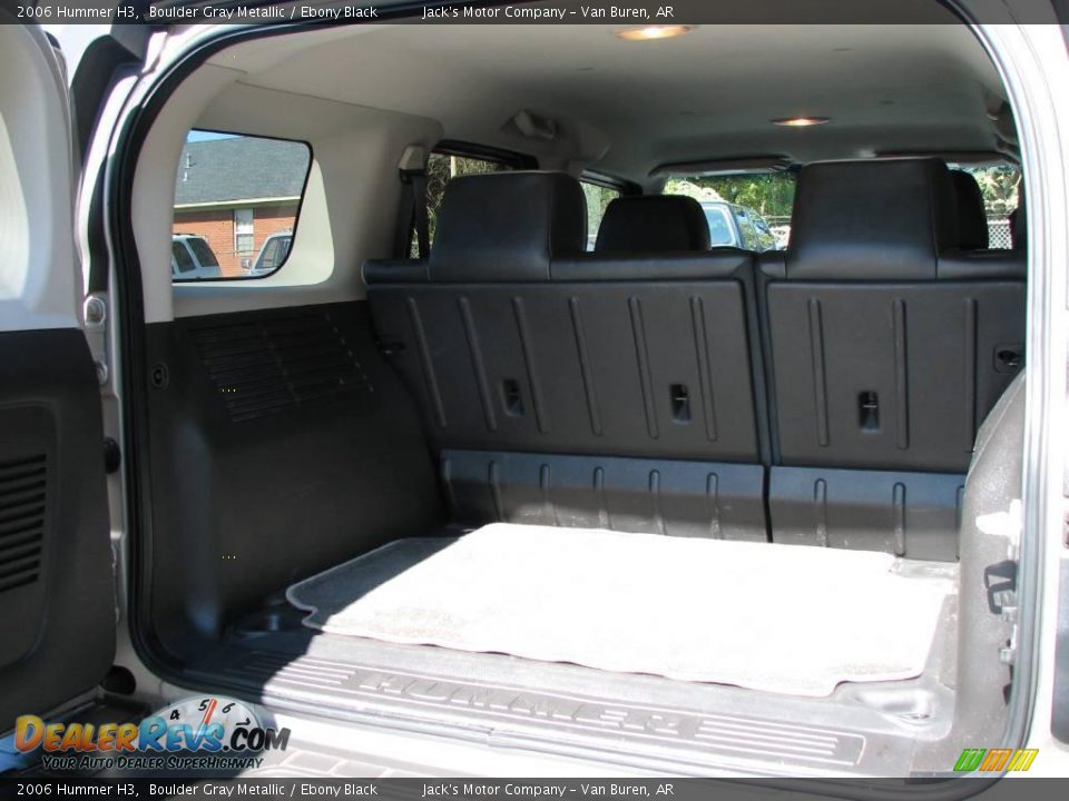 2006 Hummer H3 Boulder Gray Metallic / Ebony Black Photo #11