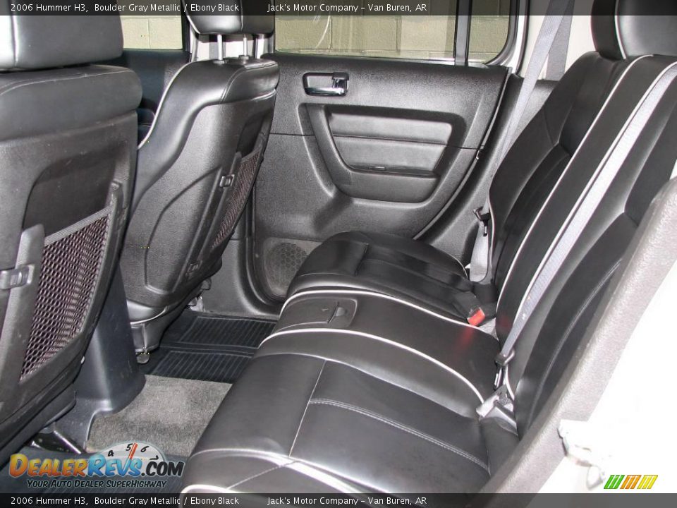 2006 Hummer H3 Boulder Gray Metallic / Ebony Black Photo #12