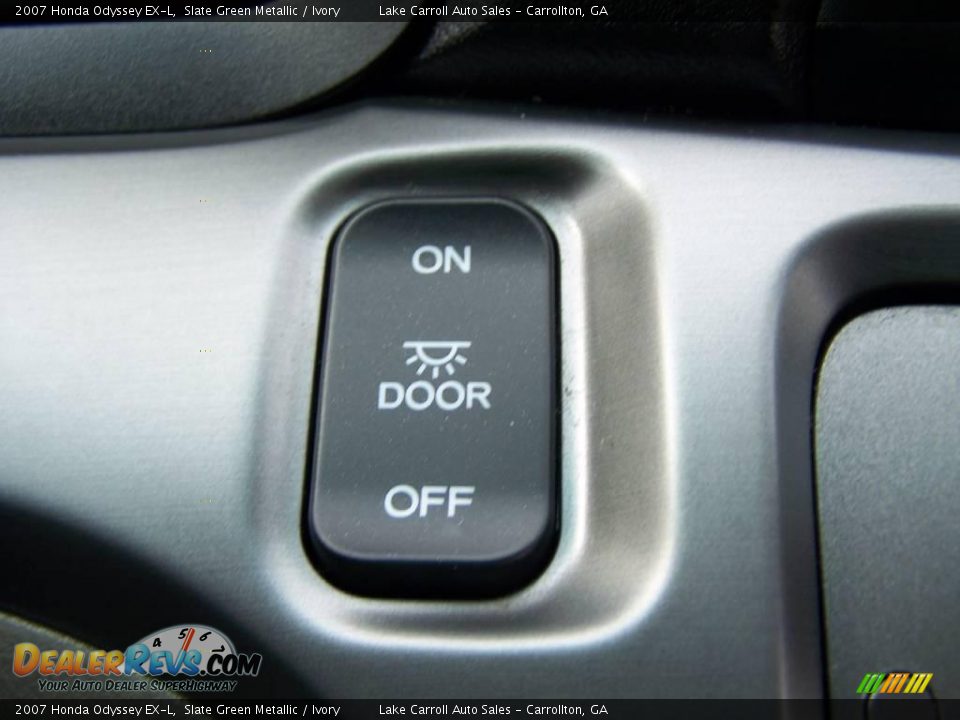 2007 Honda Odyssey EX-L Slate Green Metallic / Ivory Photo #24