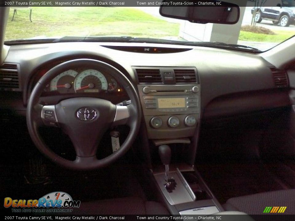2007 Toyota Camry SE V6 Magnetic Gray Metallic / Dark Charcoal Photo #5