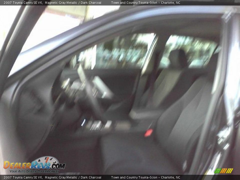 2007 Toyota Camry SE V6 Magnetic Gray Metallic / Dark Charcoal Photo #6