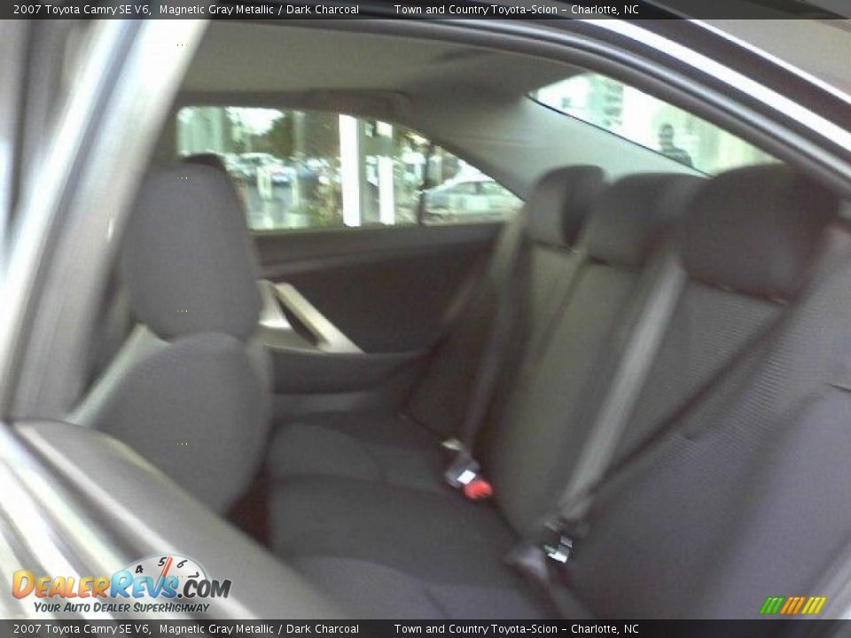 2007 Toyota Camry SE V6 Magnetic Gray Metallic / Dark Charcoal Photo #7