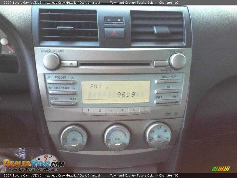 2007 Toyota Camry SE V6 Magnetic Gray Metallic / Dark Charcoal Photo #8