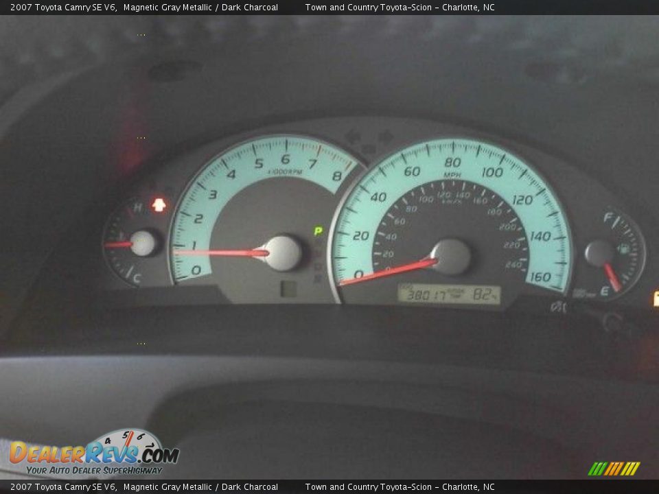 2007 Toyota Camry SE V6 Magnetic Gray Metallic / Dark Charcoal Photo #9