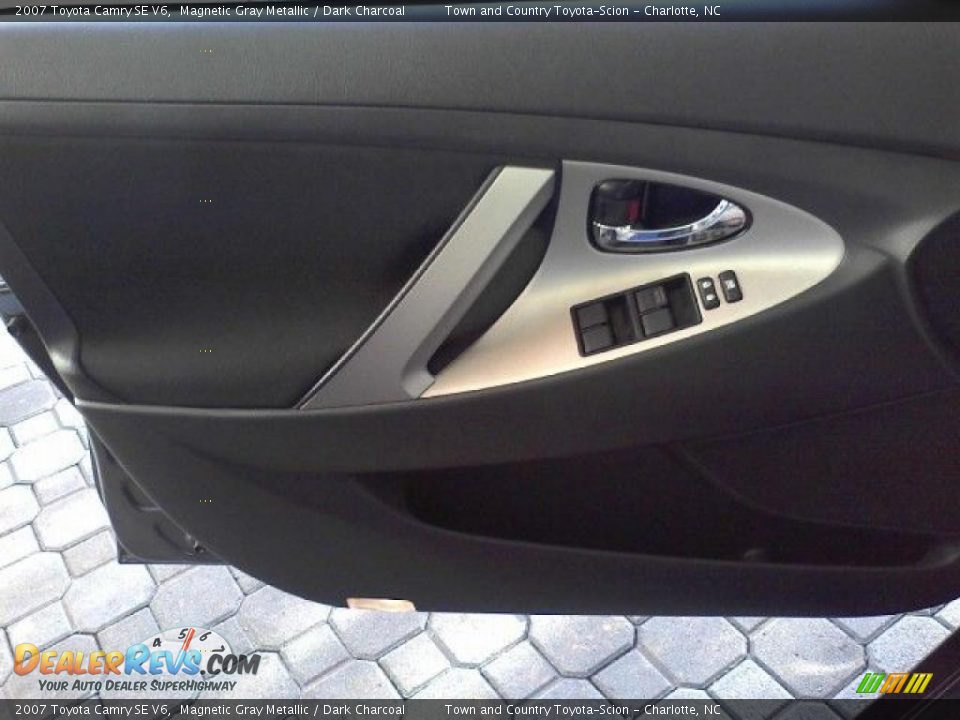 2007 Toyota Camry SE V6 Magnetic Gray Metallic / Dark Charcoal Photo #13