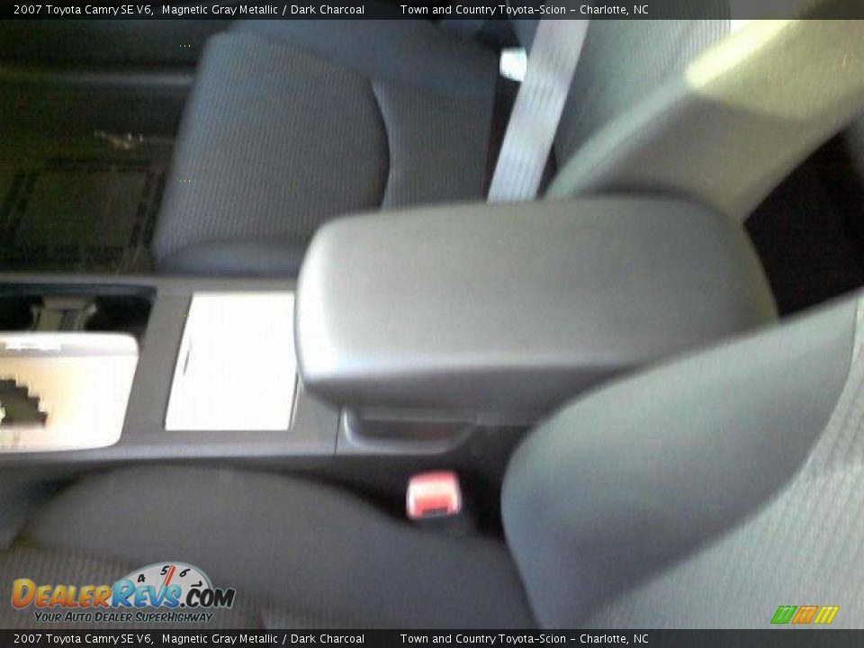 2007 Toyota Camry SE V6 Magnetic Gray Metallic / Dark Charcoal Photo #14