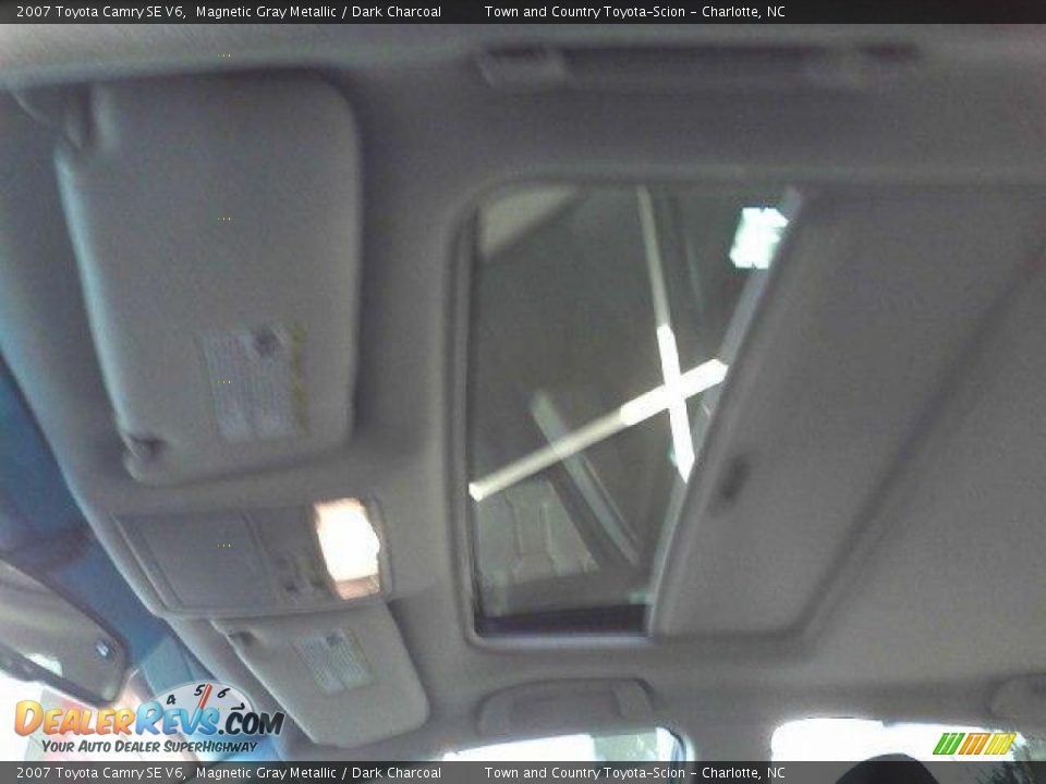 2007 Toyota Camry SE V6 Magnetic Gray Metallic / Dark Charcoal Photo #15