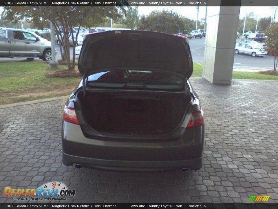 2007 Toyota Camry SE V6 Magnetic Gray Metallic / Dark Charcoal Photo #16