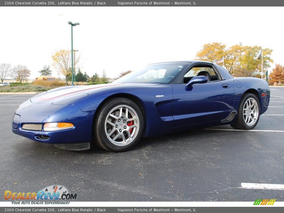 2004 Chevrolet Corvette Z06 LeMans Blue Metallic / Black Photo #1