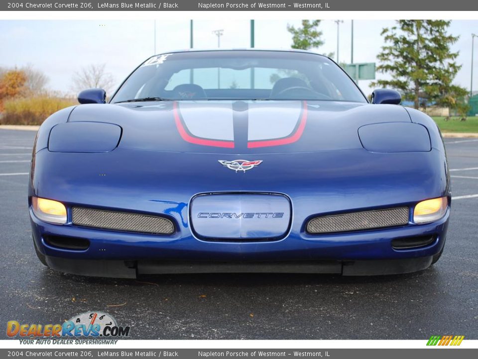 2004 Chevrolet Corvette Z06 LeMans Blue Metallic / Black Photo #2