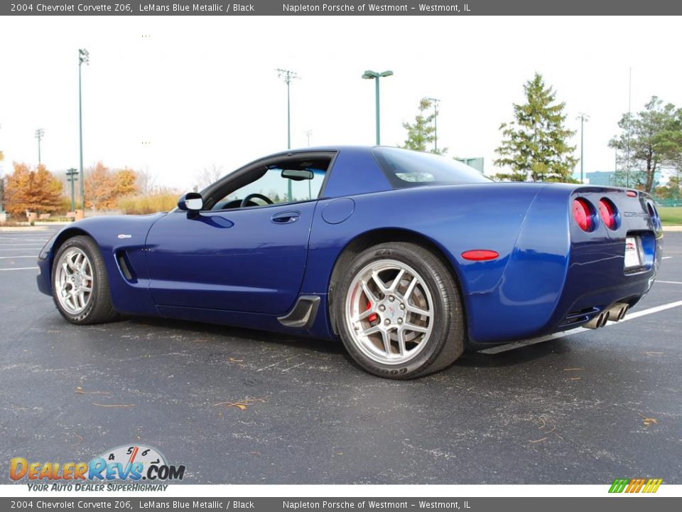 2004 Chevrolet Corvette Z06 LeMans Blue Metallic / Black Photo #5