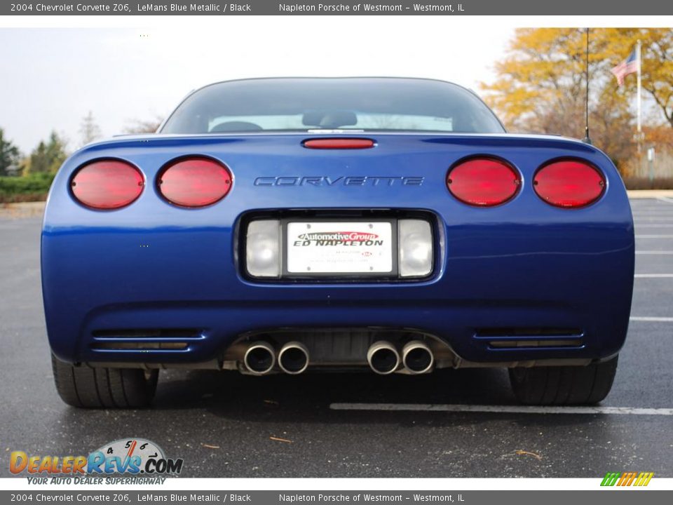 2004 Chevrolet Corvette Z06 LeMans Blue Metallic / Black Photo #6