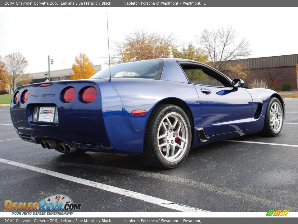 2004 Chevrolet Corvette Z06 LeMans Blue Metallic / Black Photo #7