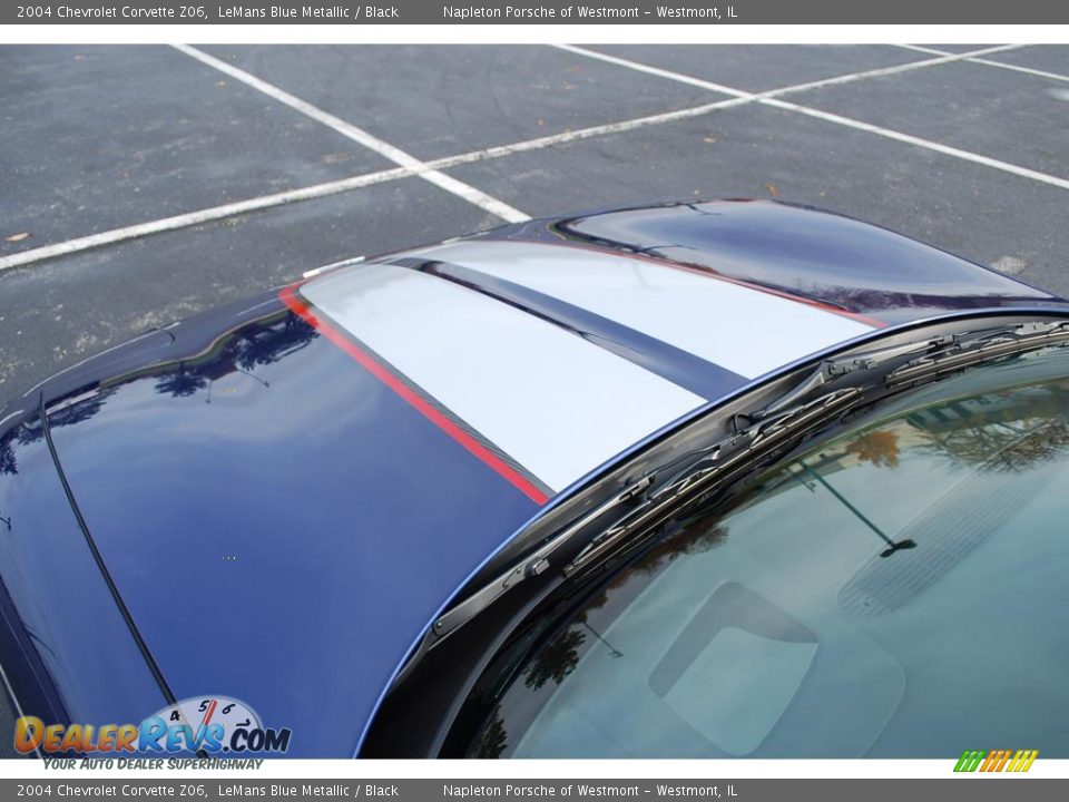 2004 Chevrolet Corvette Z06 LeMans Blue Metallic / Black Photo #10