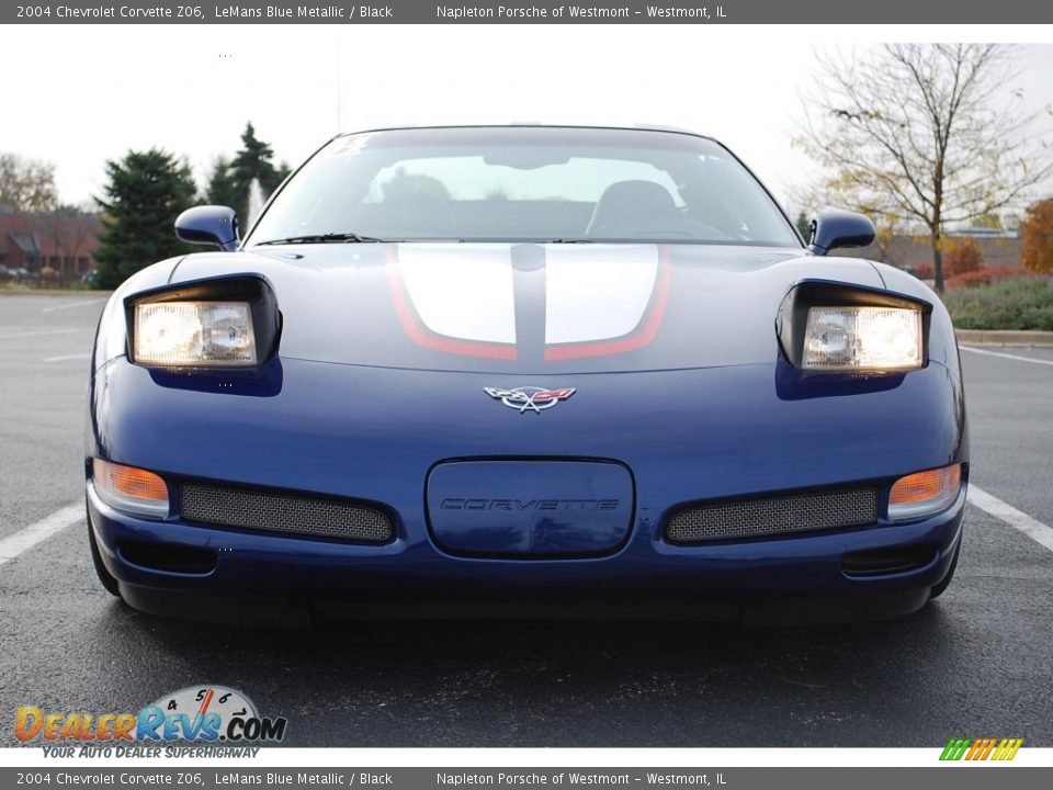 2004 Chevrolet Corvette Z06 LeMans Blue Metallic / Black Photo #11