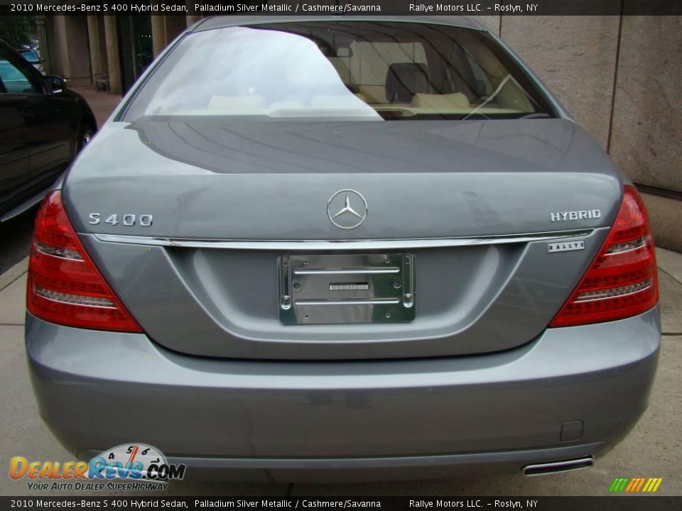 2010 Mercedes-Benz S 400 Hybrid Sedan Palladium Silver Metallic / Cashmere/Savanna Photo #3