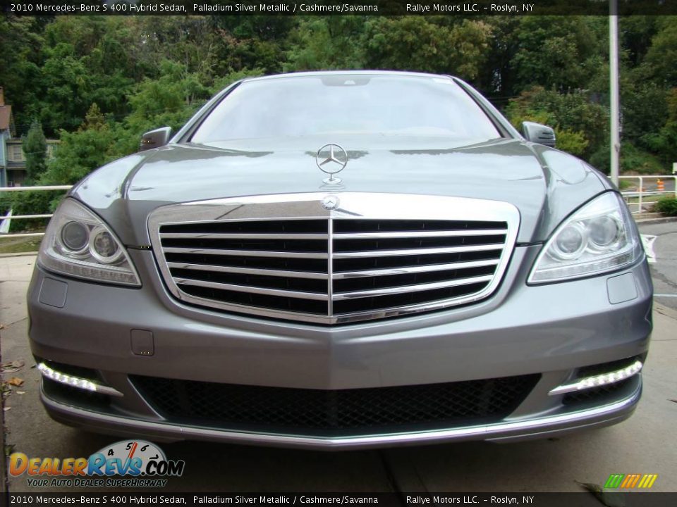 2010 Mercedes-Benz S 400 Hybrid Sedan Palladium Silver Metallic / Cashmere/Savanna Photo #6