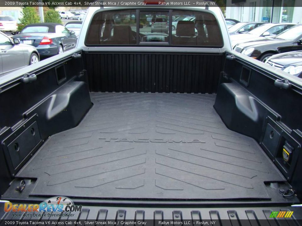 2009 Toyota Tacoma V6 Access Cab 4x4 Silver Streak Mica / Graphite Gray Photo #6