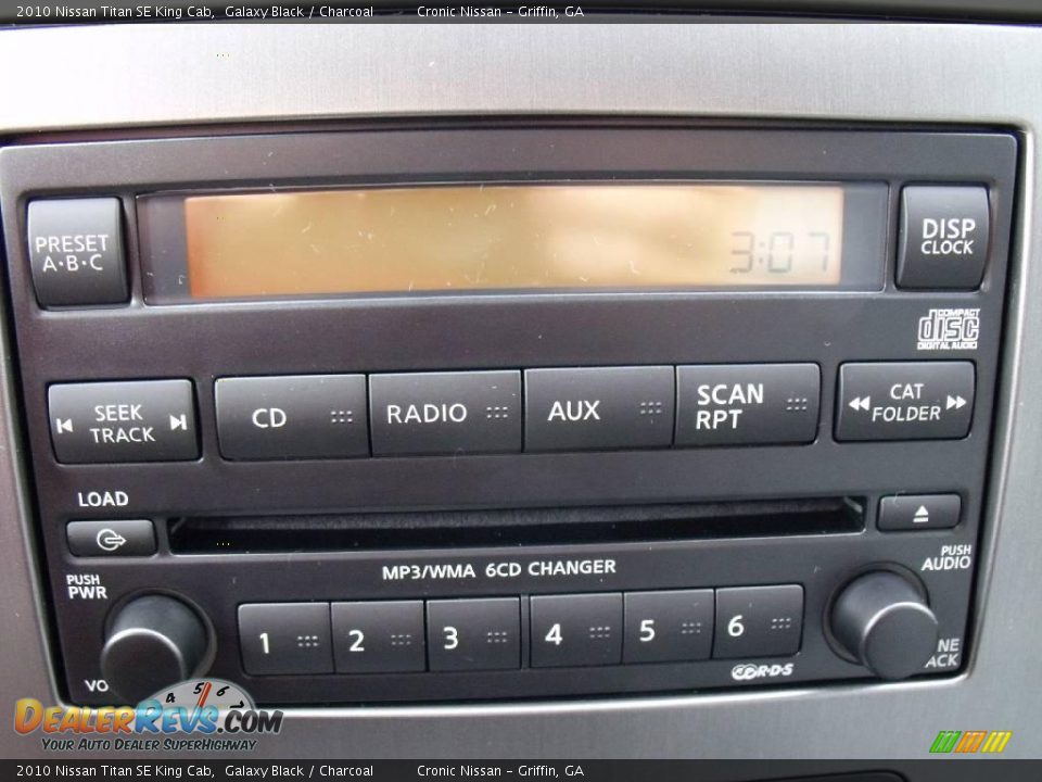 2010 Nissan Titan SE King Cab Galaxy Black / Charcoal Photo #13