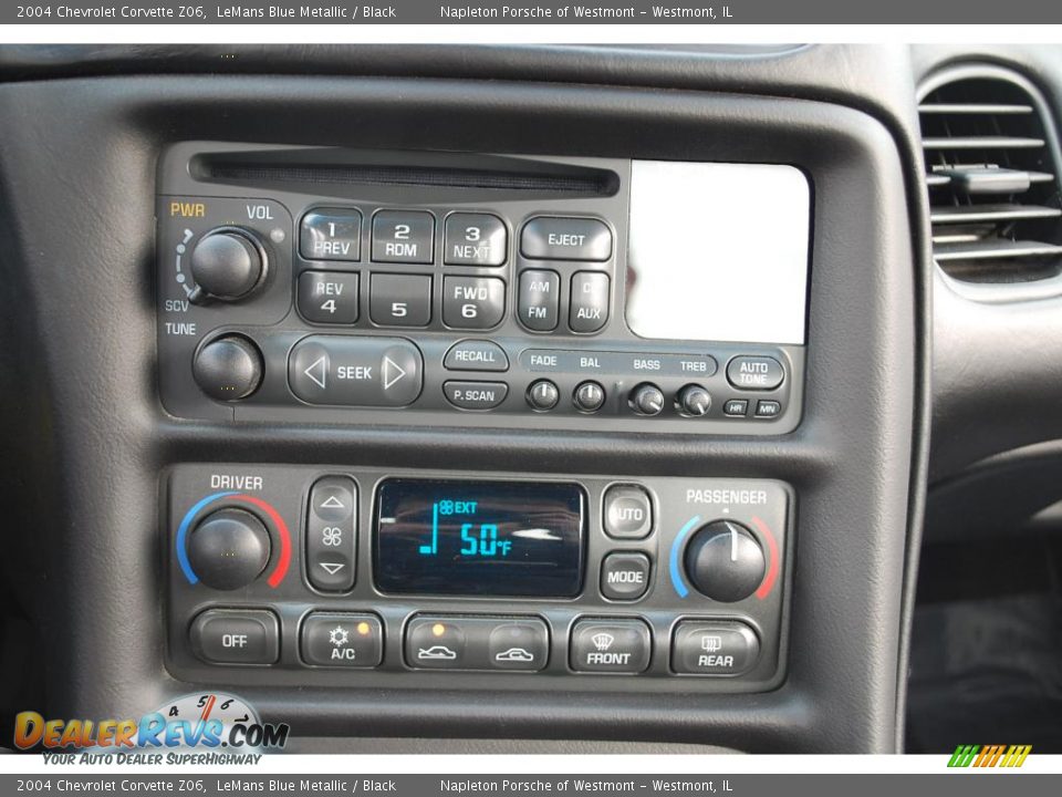 2004 Chevrolet Corvette Z06 LeMans Blue Metallic / Black Photo #17