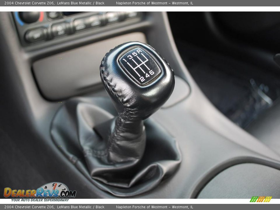 2004 Chevrolet Corvette Z06 LeMans Blue Metallic / Black Photo #18