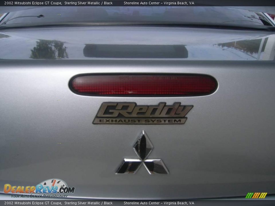 2002 Mitsubishi Eclipse GT Coupe Sterling Silver Metallic / Black Photo #6