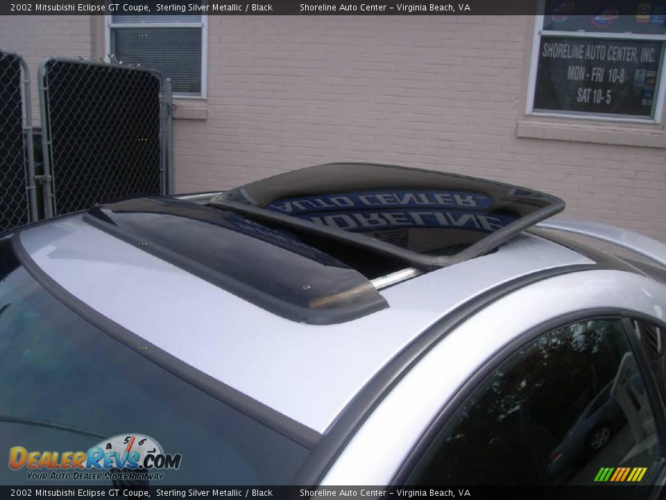 2002 Mitsubishi Eclipse GT Coupe Sterling Silver Metallic / Black Photo #11